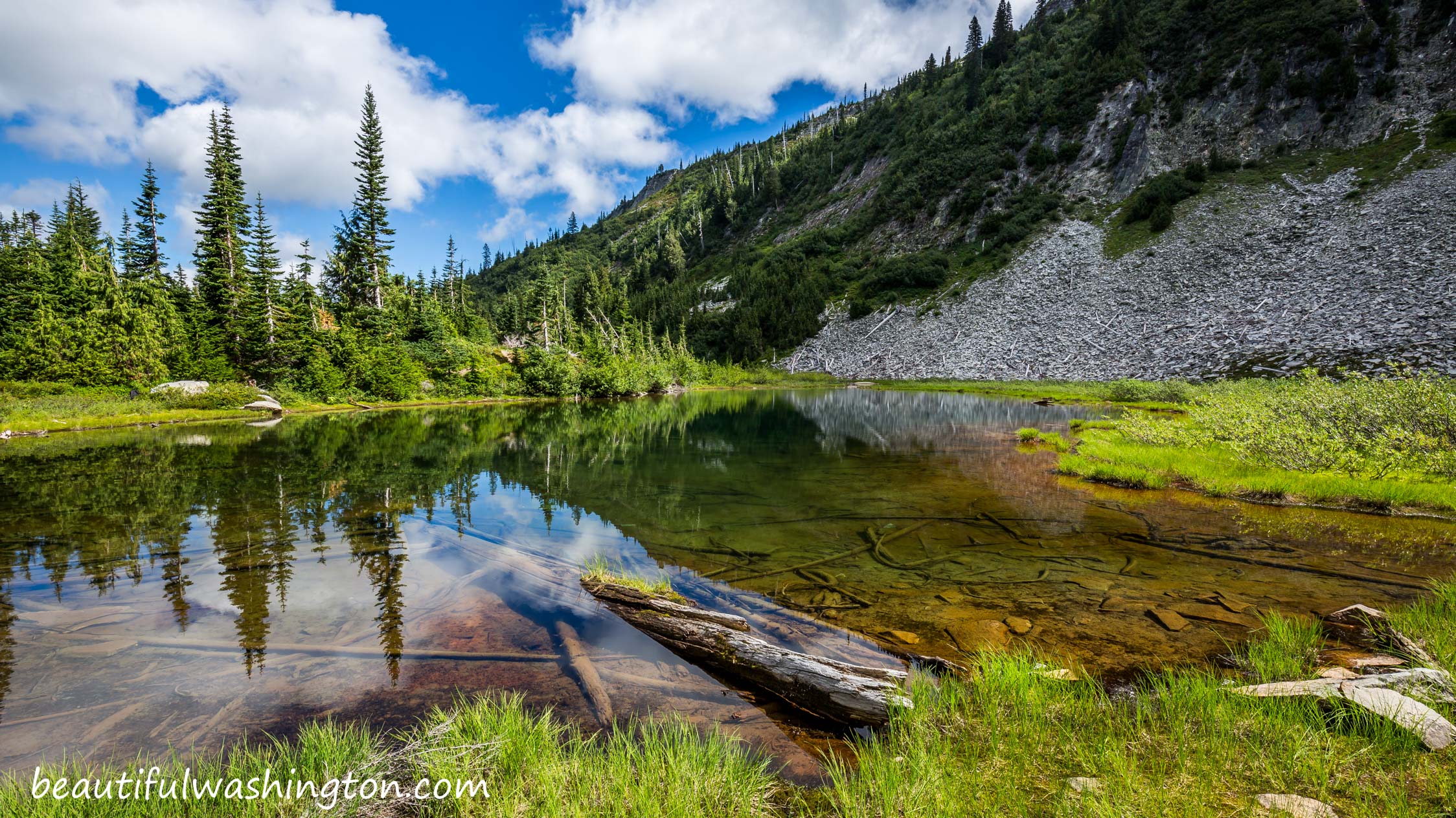 Bench and Snow Lakes Trail 18