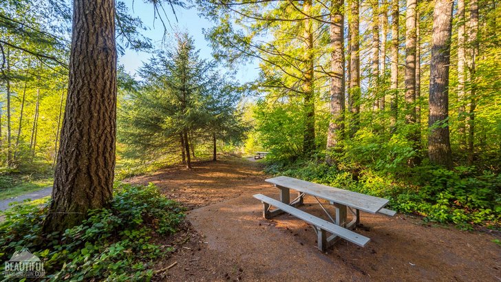 Photo taken from the Iron Horse State Park, Washington