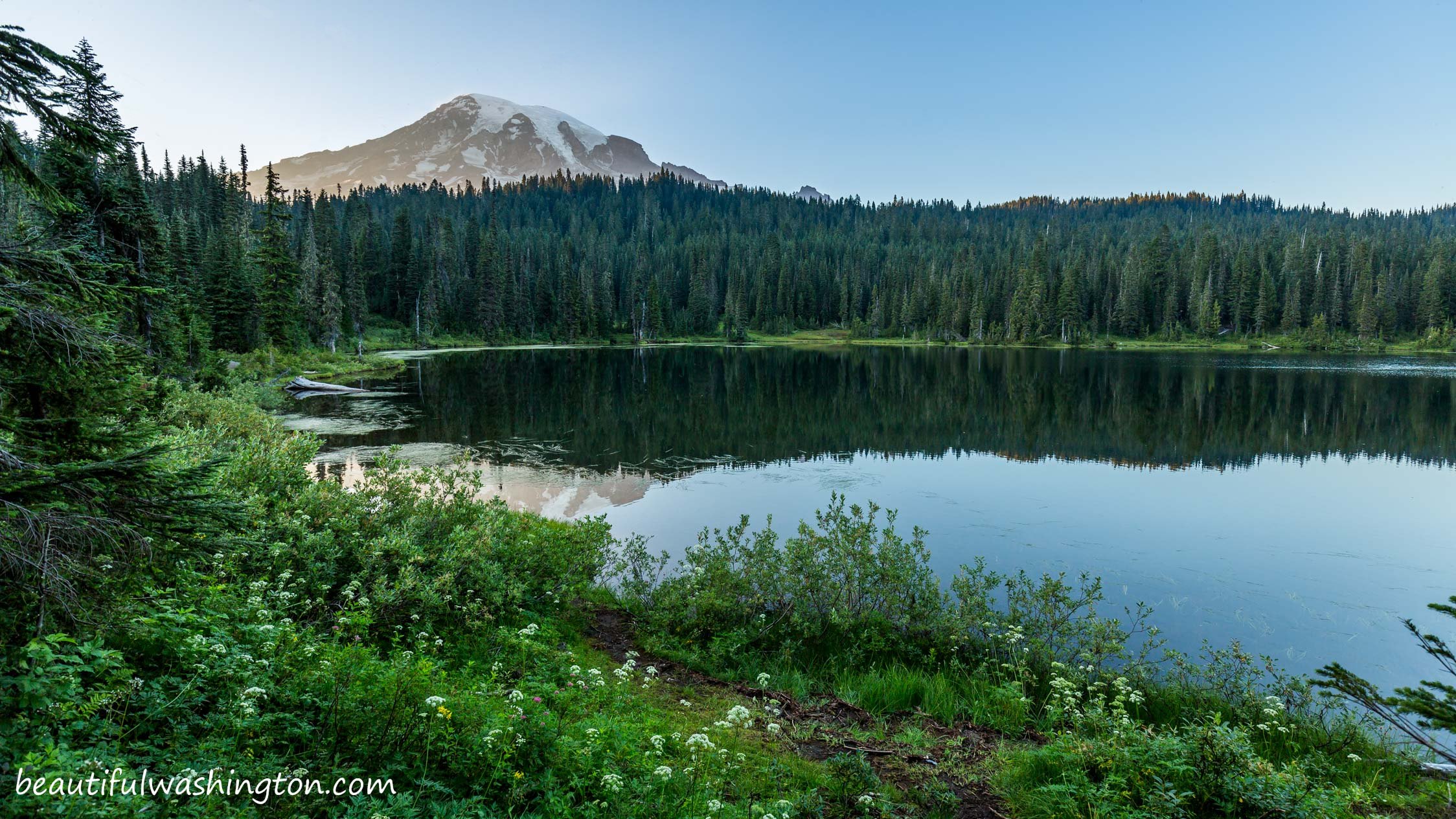 Photo from Mount Rainier National Park, Paradise Area, Reflection Lakes