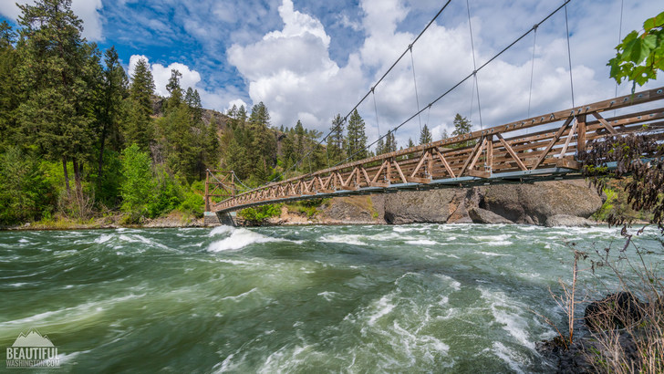 Photo taken at Riverside State Park, Bowl and Pitcher Area, Washington State