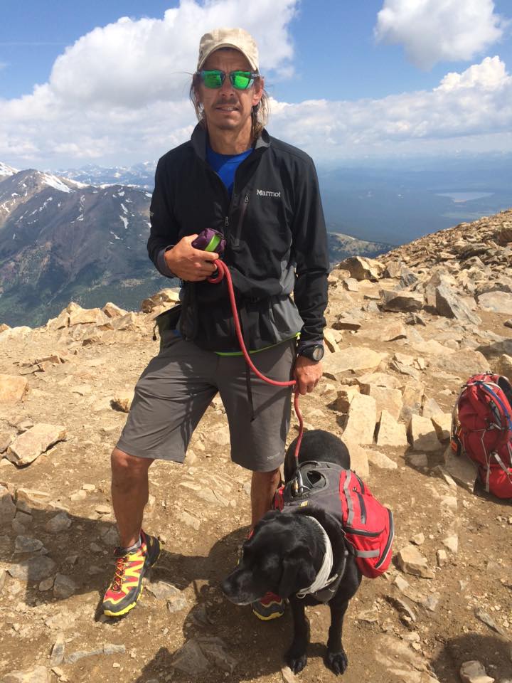 Photo of Trevor Thomas and Tennille taken on top of Mount Albert