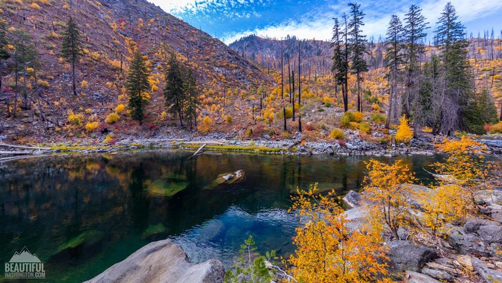 Wenatchee River US HWY-2