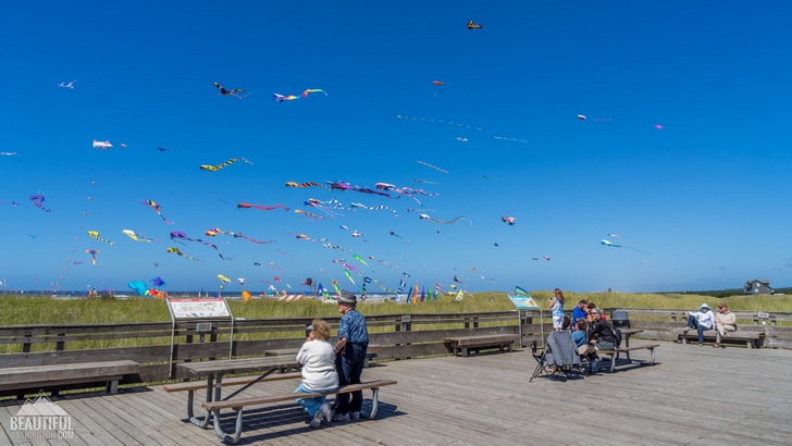 Photo taken at the Washington State International Kite Festival, Long Beach, WA